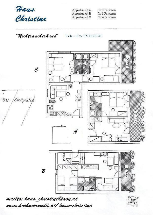 Haus Christine Aigen Schlaegl - Moldau Apartment Aigen im Muehlkreis